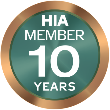 HIA Member 10 Years